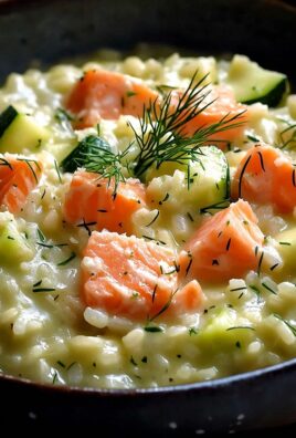Zucchini-Lachs-Risotto